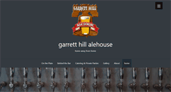 Desktop Screenshot of garretthillalehouse.com